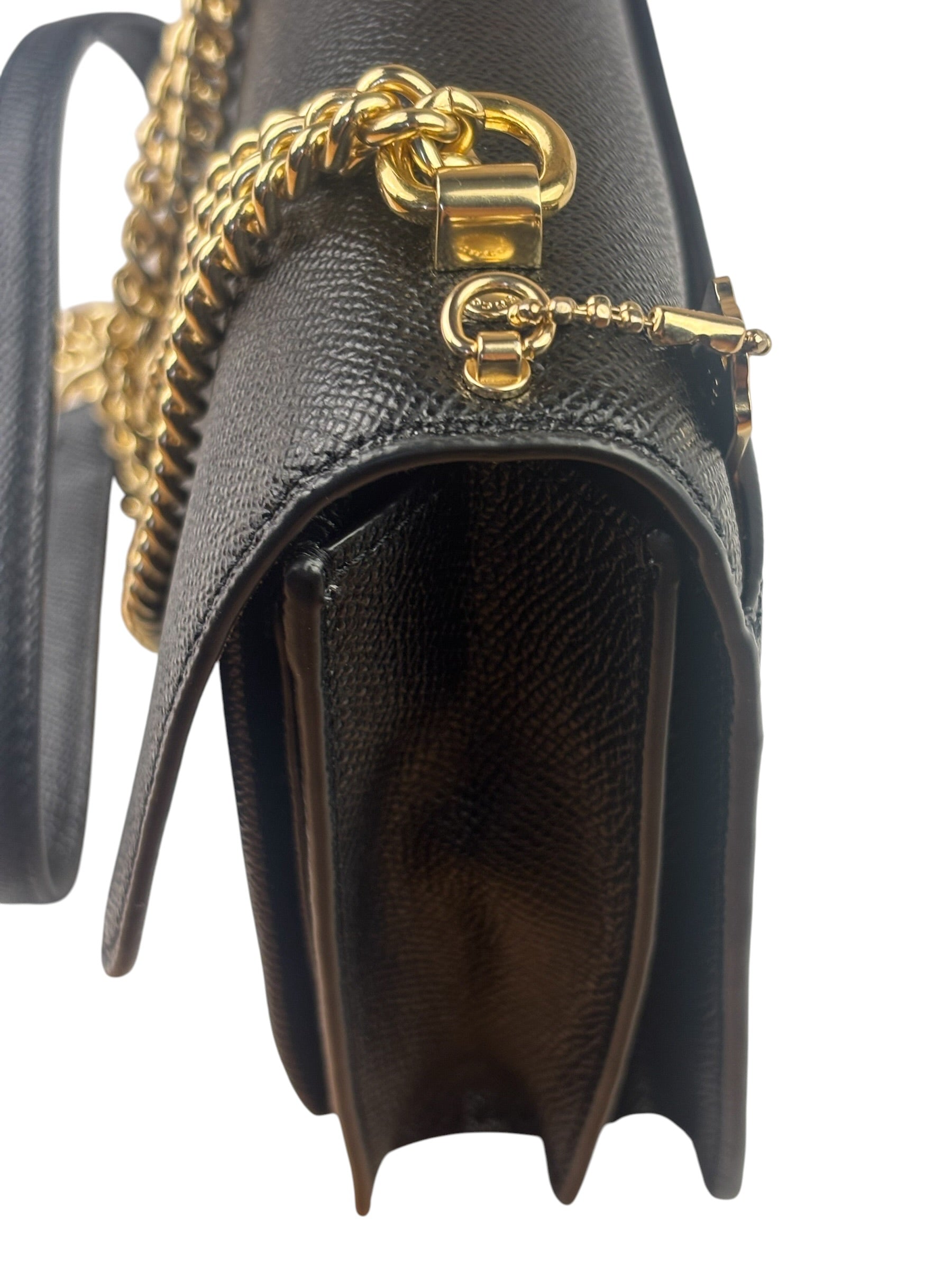 Coach Black Leather Klare Crossbody Bag