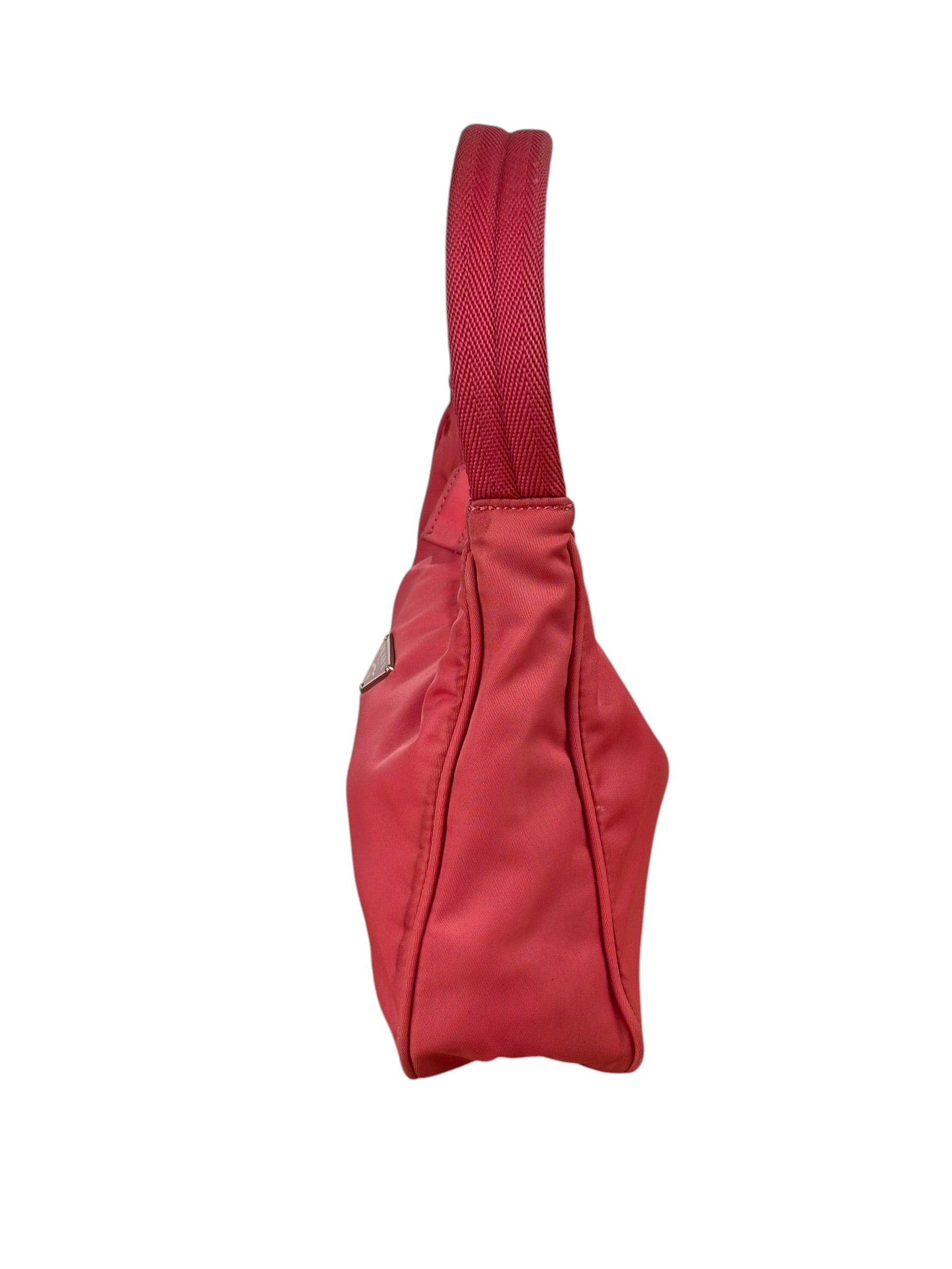 Prada Pink Tessuto Nylon Pochette