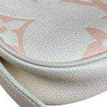 Louis Vuitton White Leather Monogram Moon Empreinte Pochette