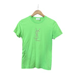 YSL Vintage Green Multi Logo Baby Tee