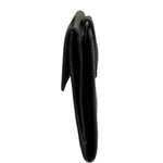 Prada Black Saffiano Leather Compact Wallet