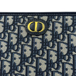 Dior Blue Oblique 30 Montaigne Dea Clutch Pouch