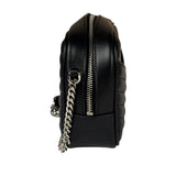 Yves Saint Laurent Black Leather Mini Lou Camera Bag