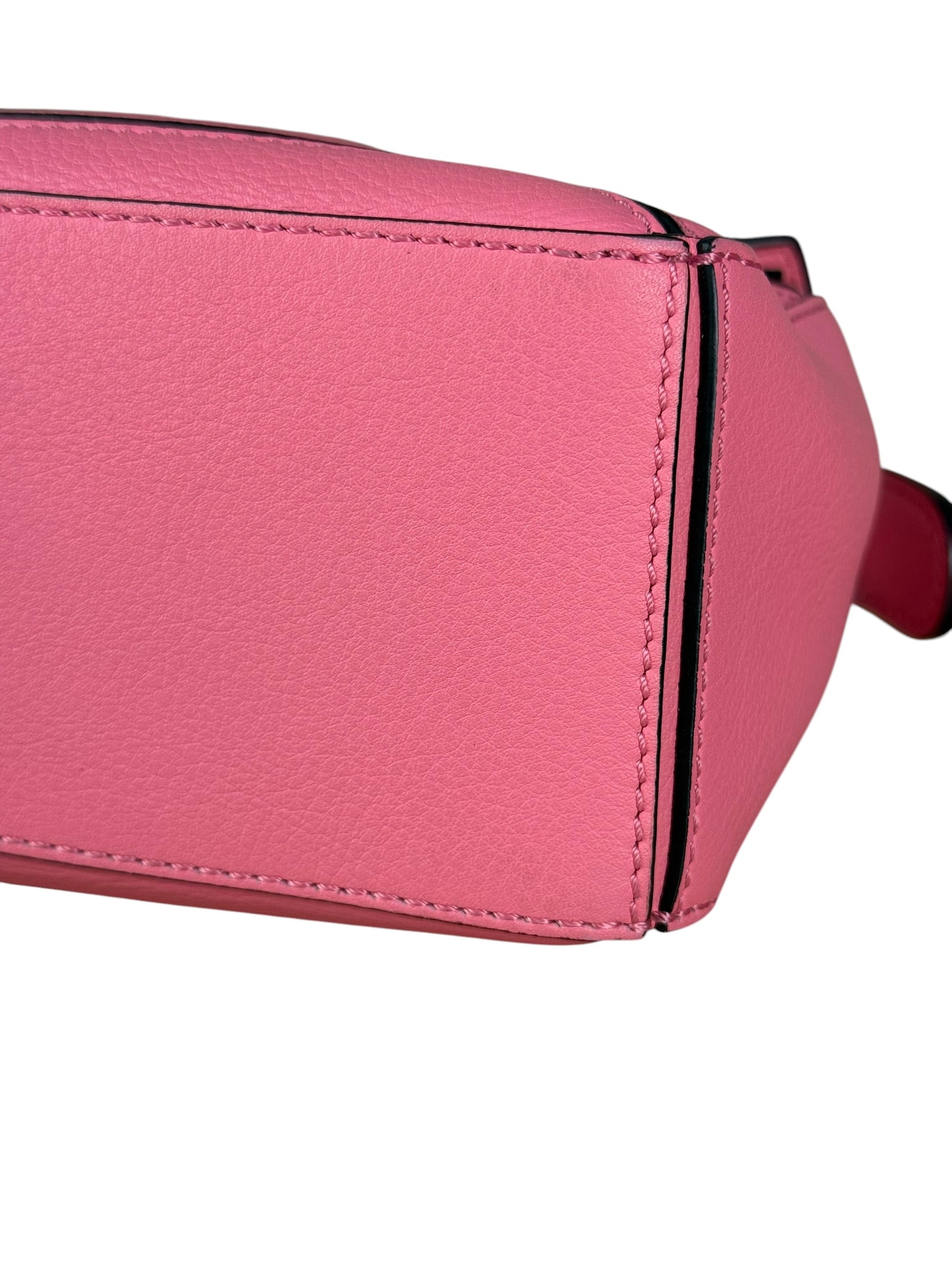 Loewe Pink Leather Mini Puzzle 2Way Bag