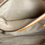 Balenciaga Wool Knit Orange City Bag