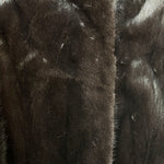 Malvoisie Vintage Black Fur Coat