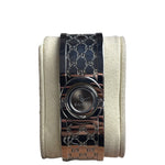 Gucci Twirl Stainless Steel Bangle Watch
