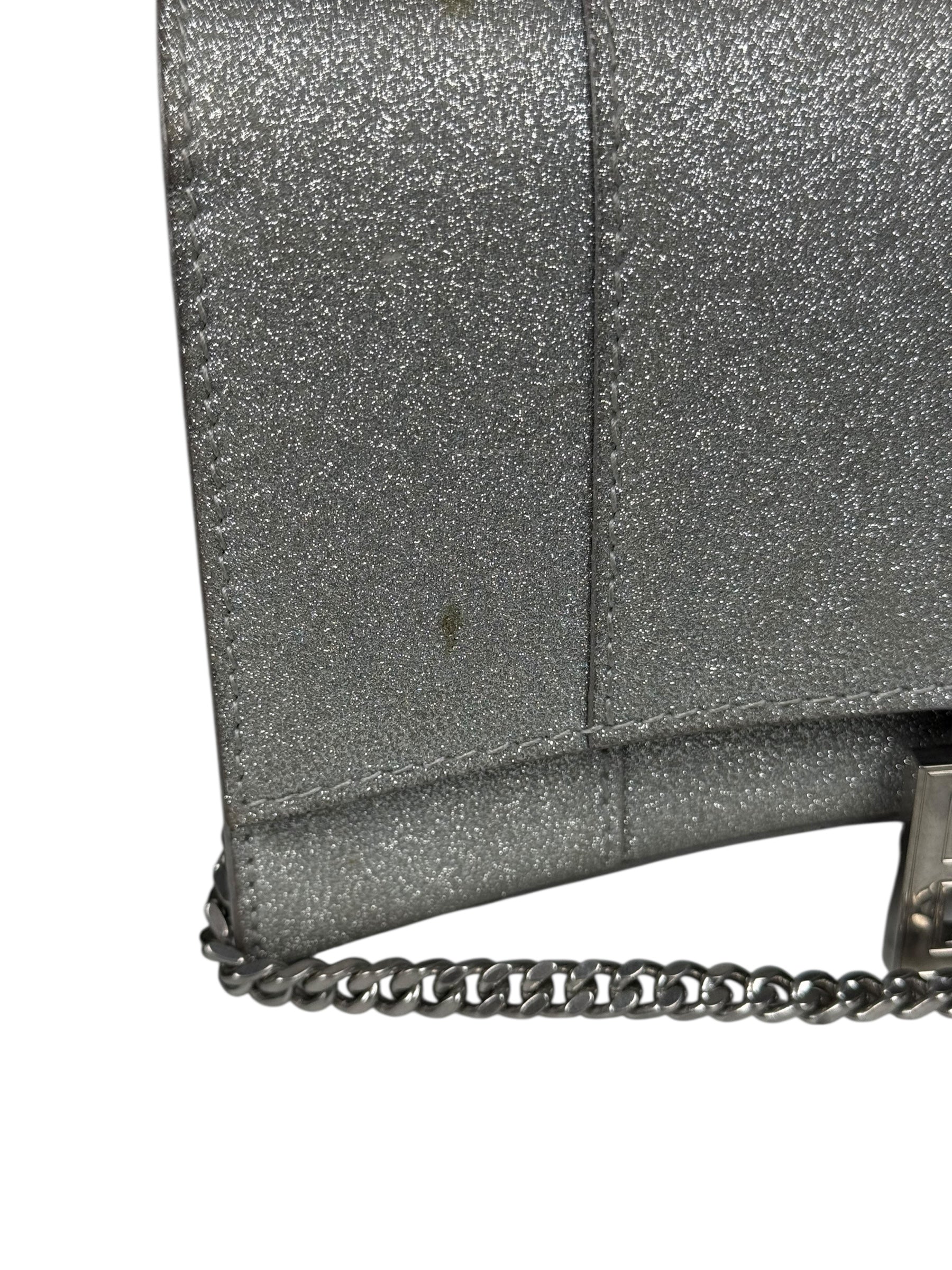 Balenciaga Hourglass Wallet On Chain XS