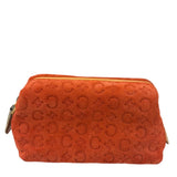 Celine x Guerlain Limited Edition Leather Cherry Blossom Pouch