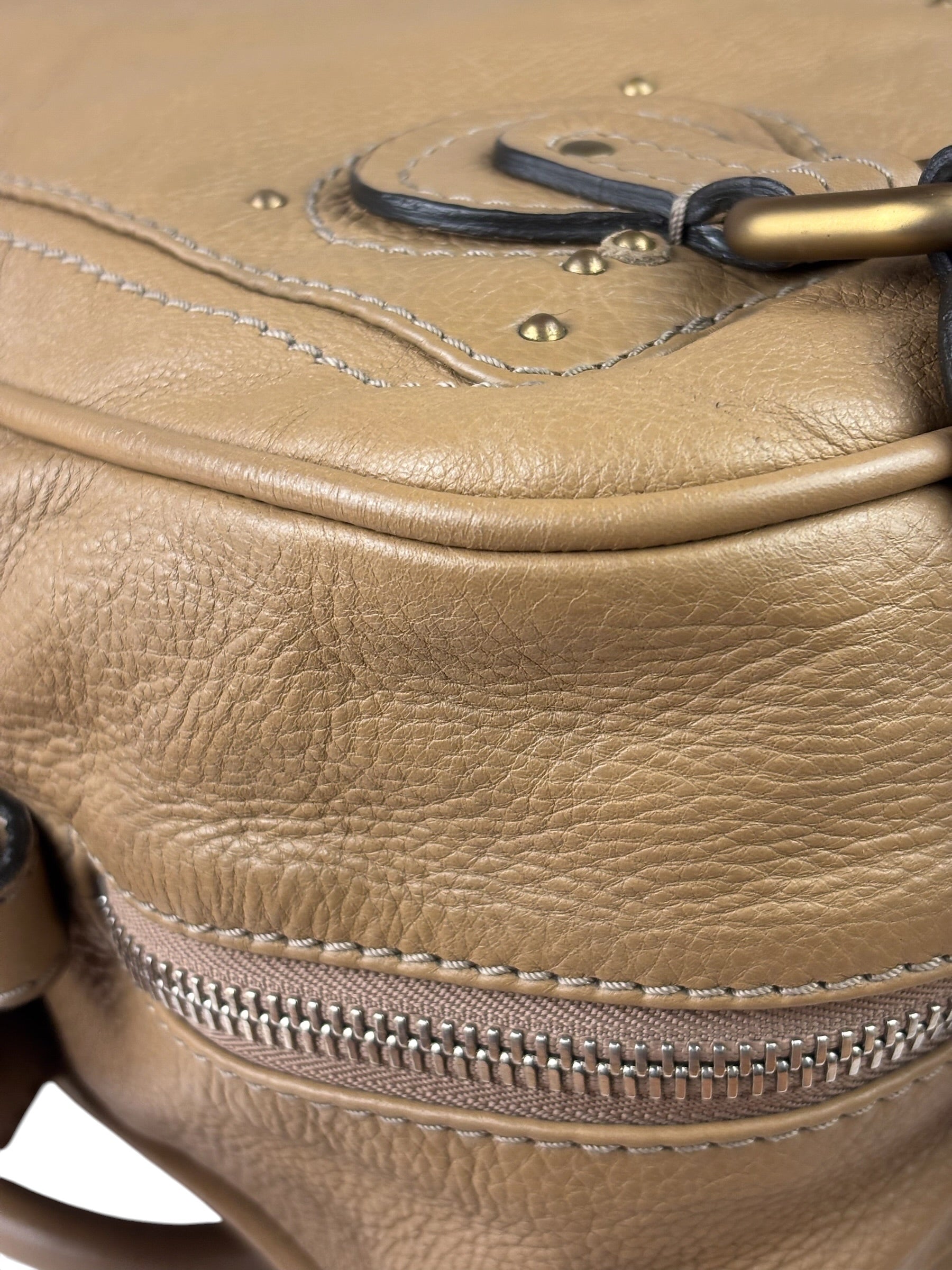 Chloe Brown Leather Paddington Shoulder Bag