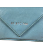 Balenciaga Baby Blue Tri-Fold Wallet
