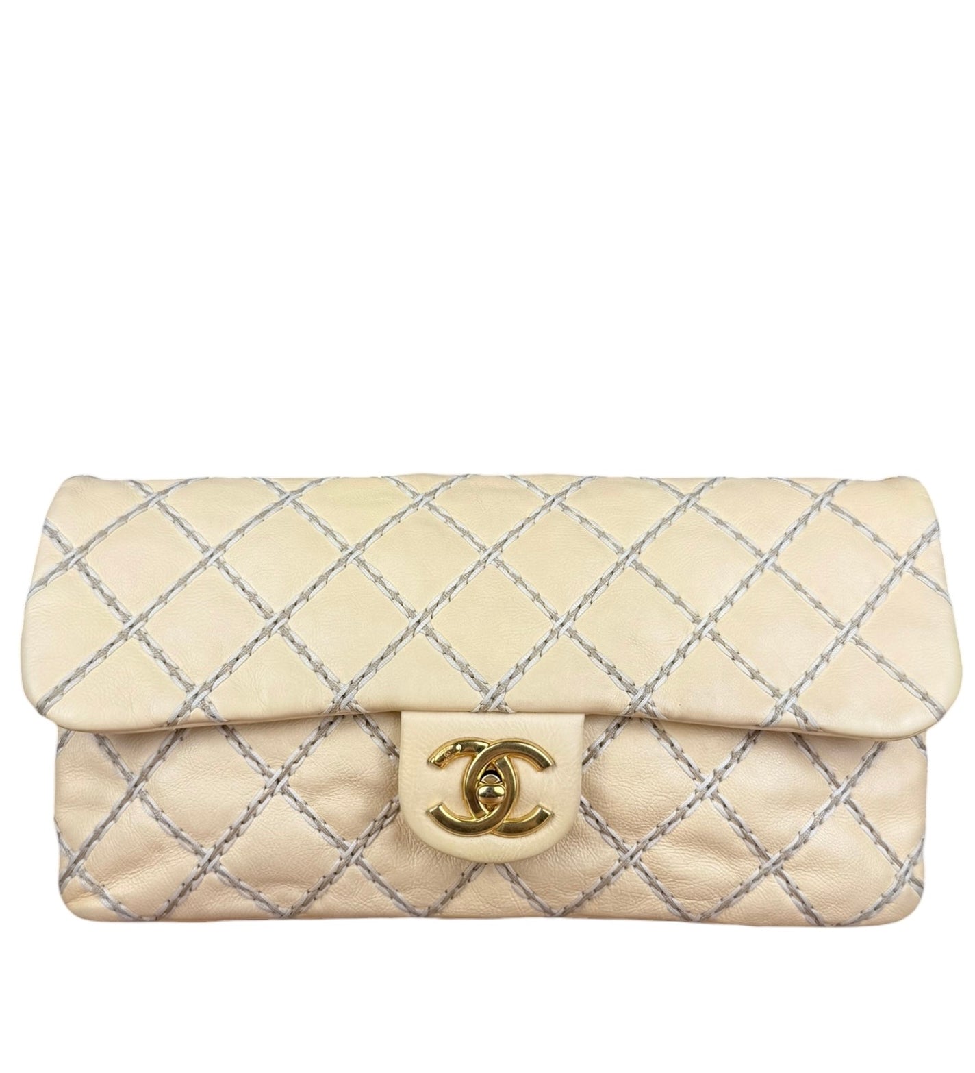 Chanel Beige Ultimate Stitch Flap 2014