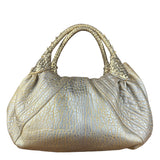 Fendi Metallic Gold Spy Shoulder Bag