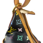 Louis Vuitton x Takashi Murukami Black Monogram Chrissie MM