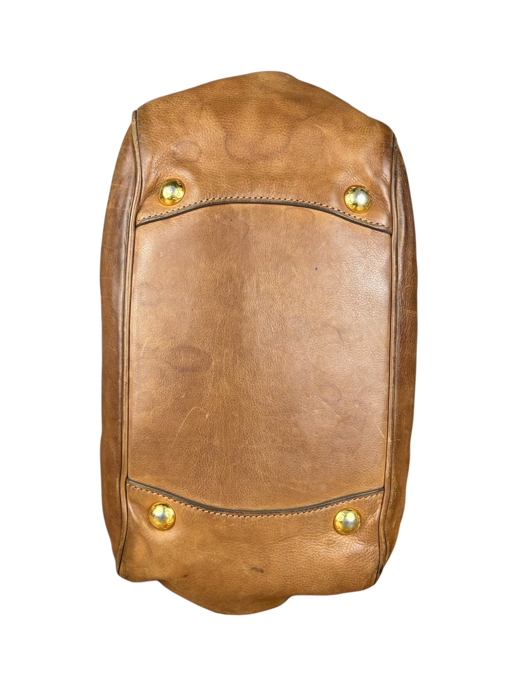 Prada Brown Leather 2Way Bag