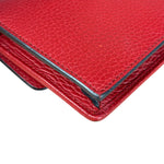 Gucci Red Interlocking G Wallet on Chain