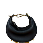 Fendi Fendigraphy Nano Black Leather Bag