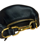 Fendi Fendigraphy Nano Black Leather Bag