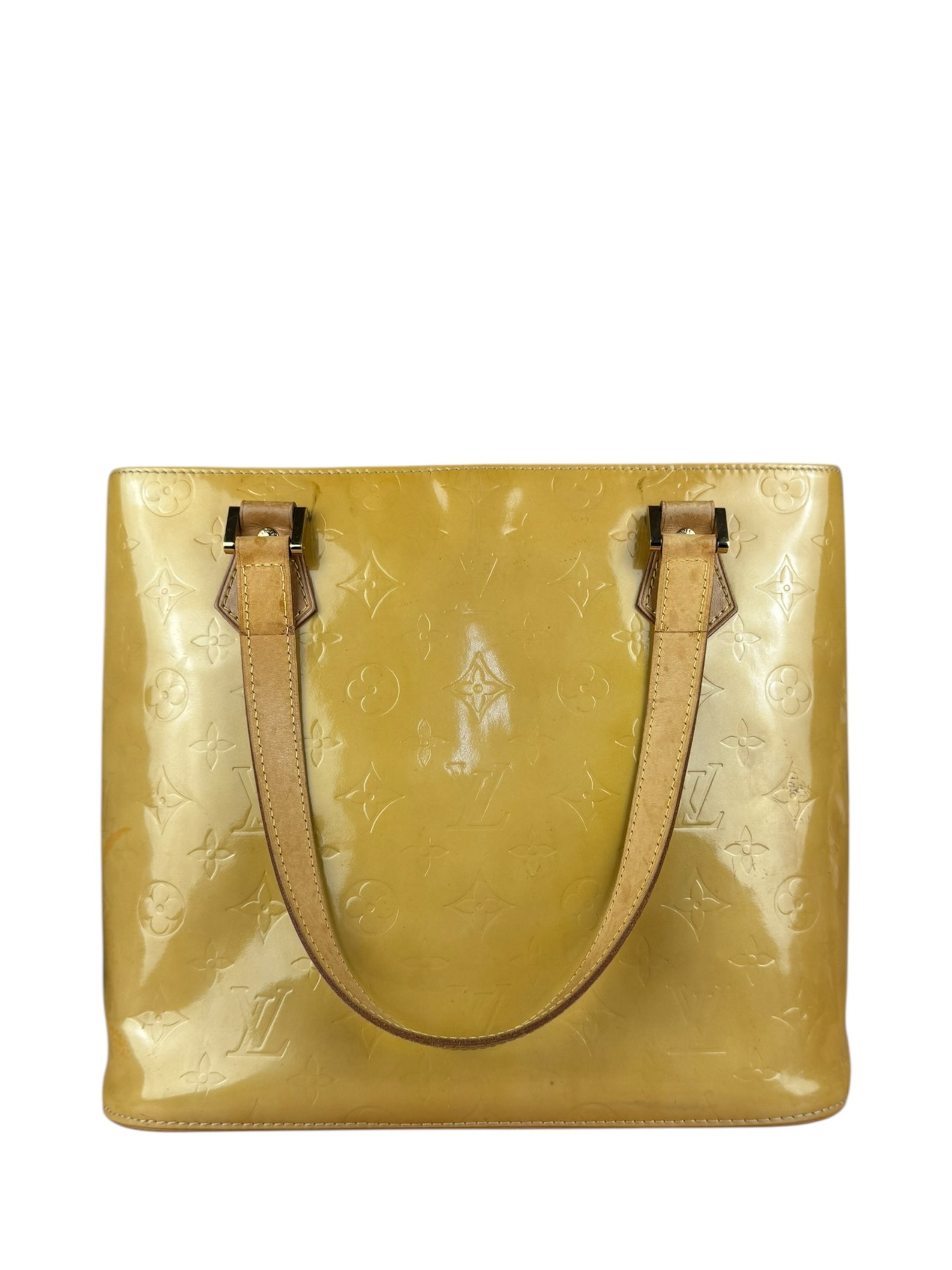 Louis Vuitton Monogram Vernis Houston Yellow