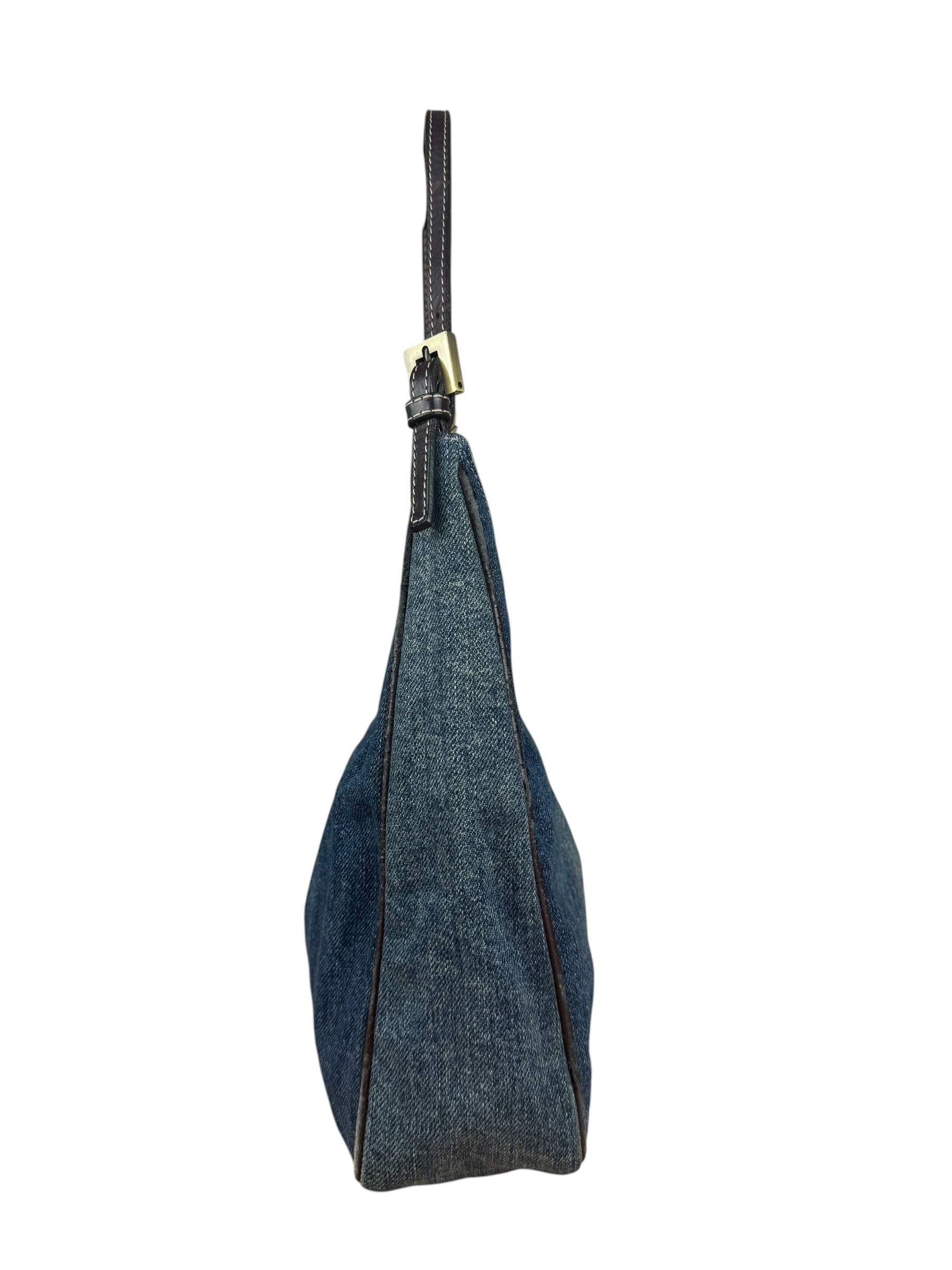 Fendi Denim Shoulder Bag
