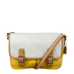 Coach Park Tricolor Leather Flap Crossbody Bag