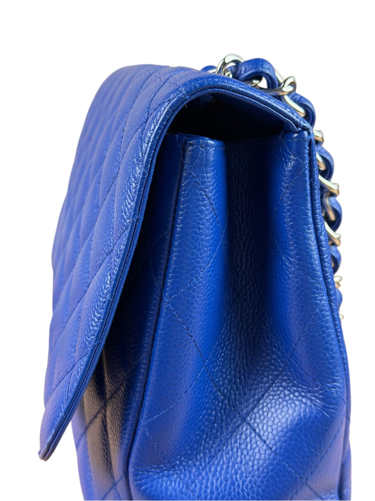 Chanel Royal Blue Caviar M Flap 2009