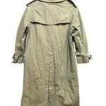 Burberry Vintage Sage Green Trench Coat