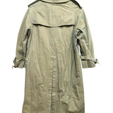 Burberry Vintage Sage Green Trench Coat