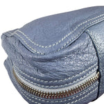 Balenciaga Vintage Blue Leather Mini Pochette