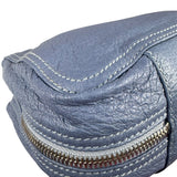 Balenciaga Vintage Blue Leather Mini Pochette