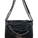 Chanel Black Enchained Boy Bag 2013