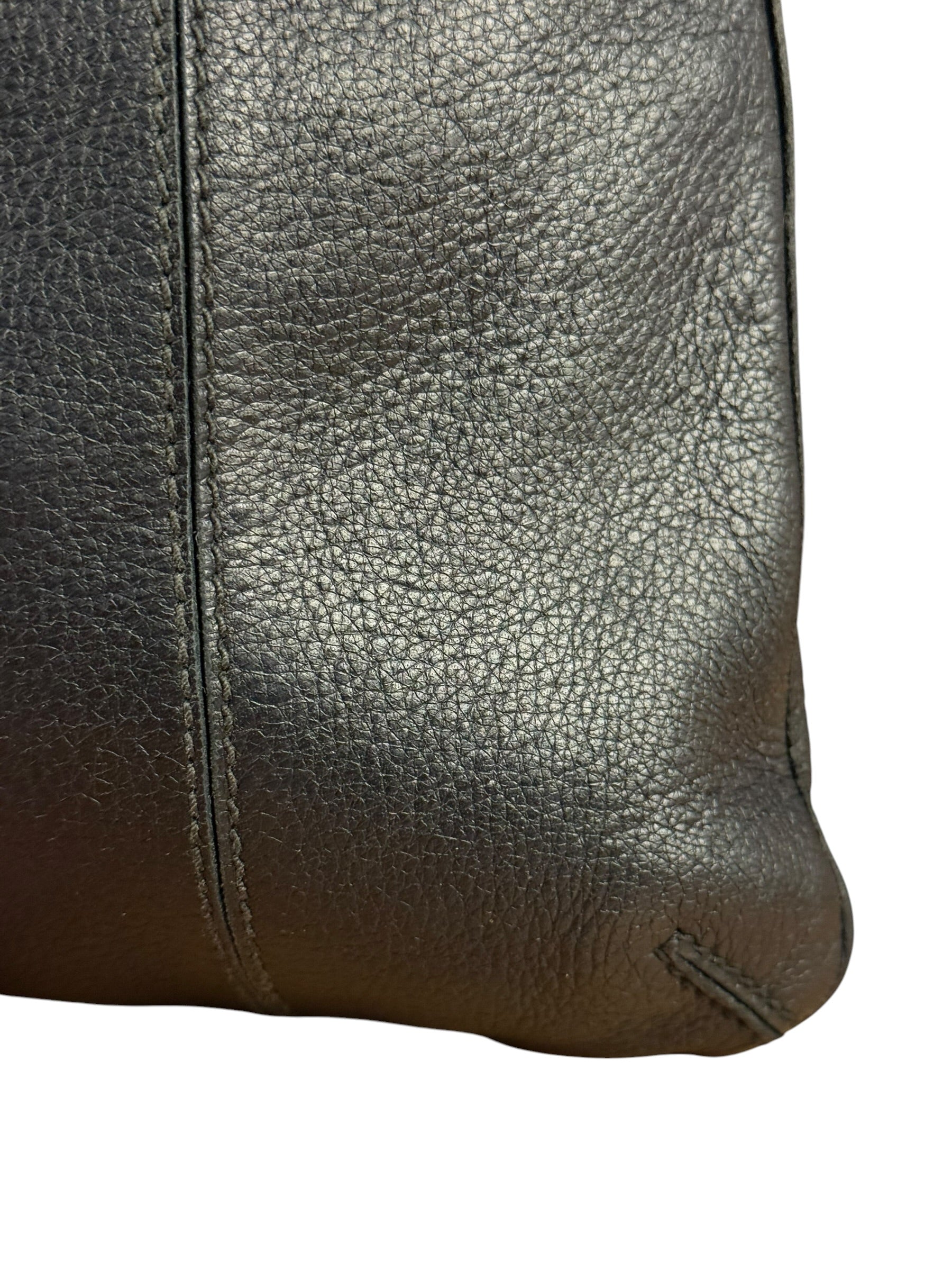 Bottega Veneta Black Cervo Hobo Bag