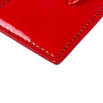 Vivienne Westwood Red Debossed Orb Card Holder