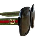 Gucci Large Black Frame Sunglasses