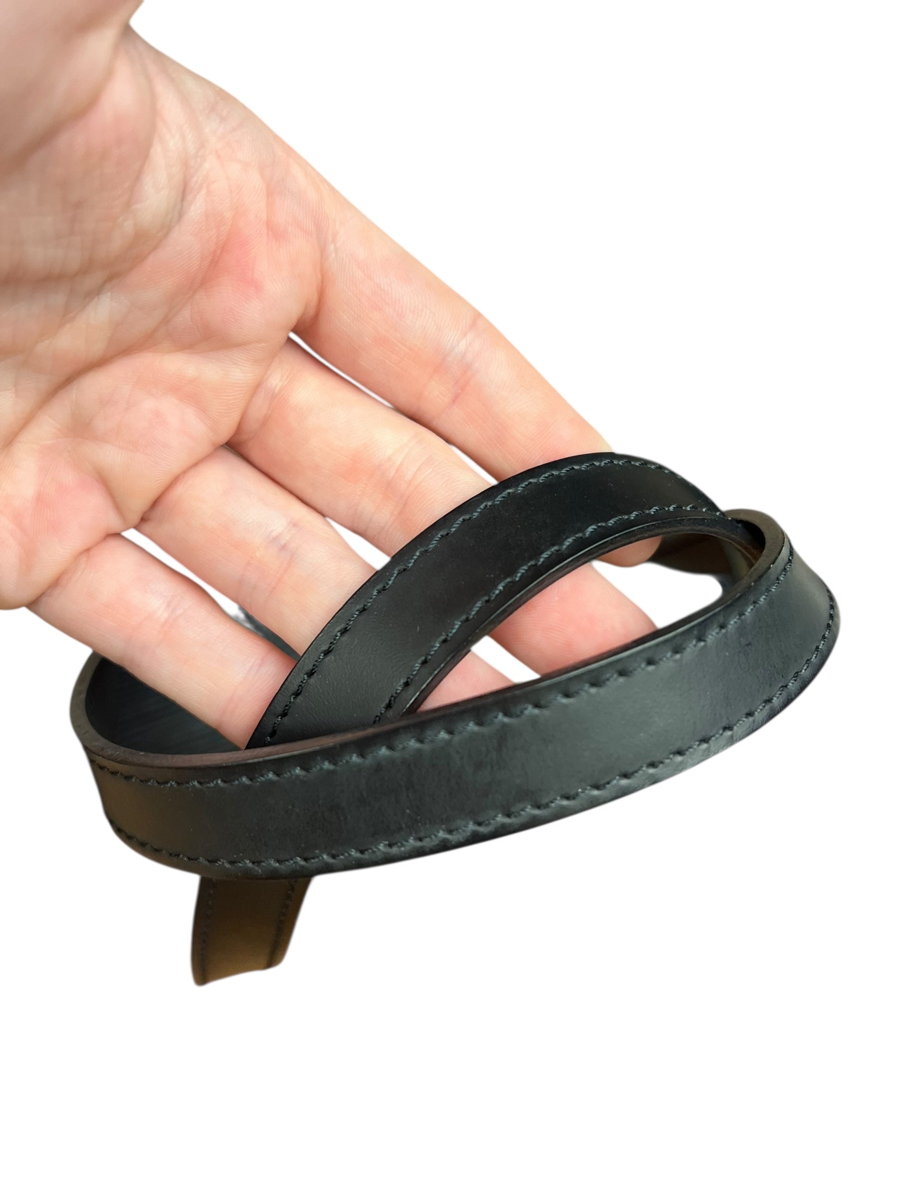 Louis Vuitton Noir Epi Soufflot Handbag