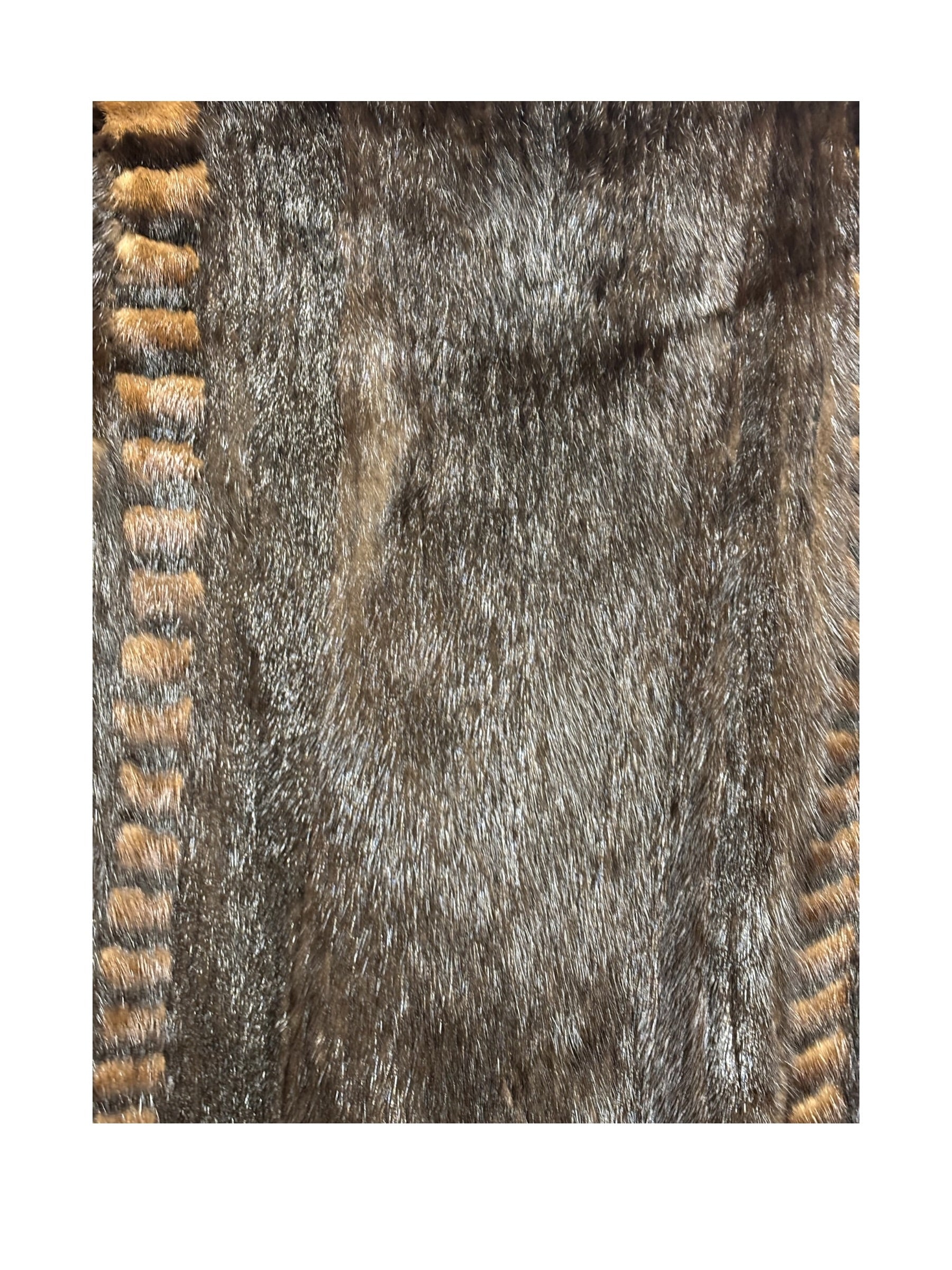 Saga Brown Mink Fur Coat