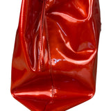 Chanel Red Patent CC Crystal Bon Bon Chain Tote