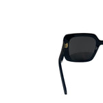 Christian Dior Black Oversized Square Wildior S3U Sunglasses