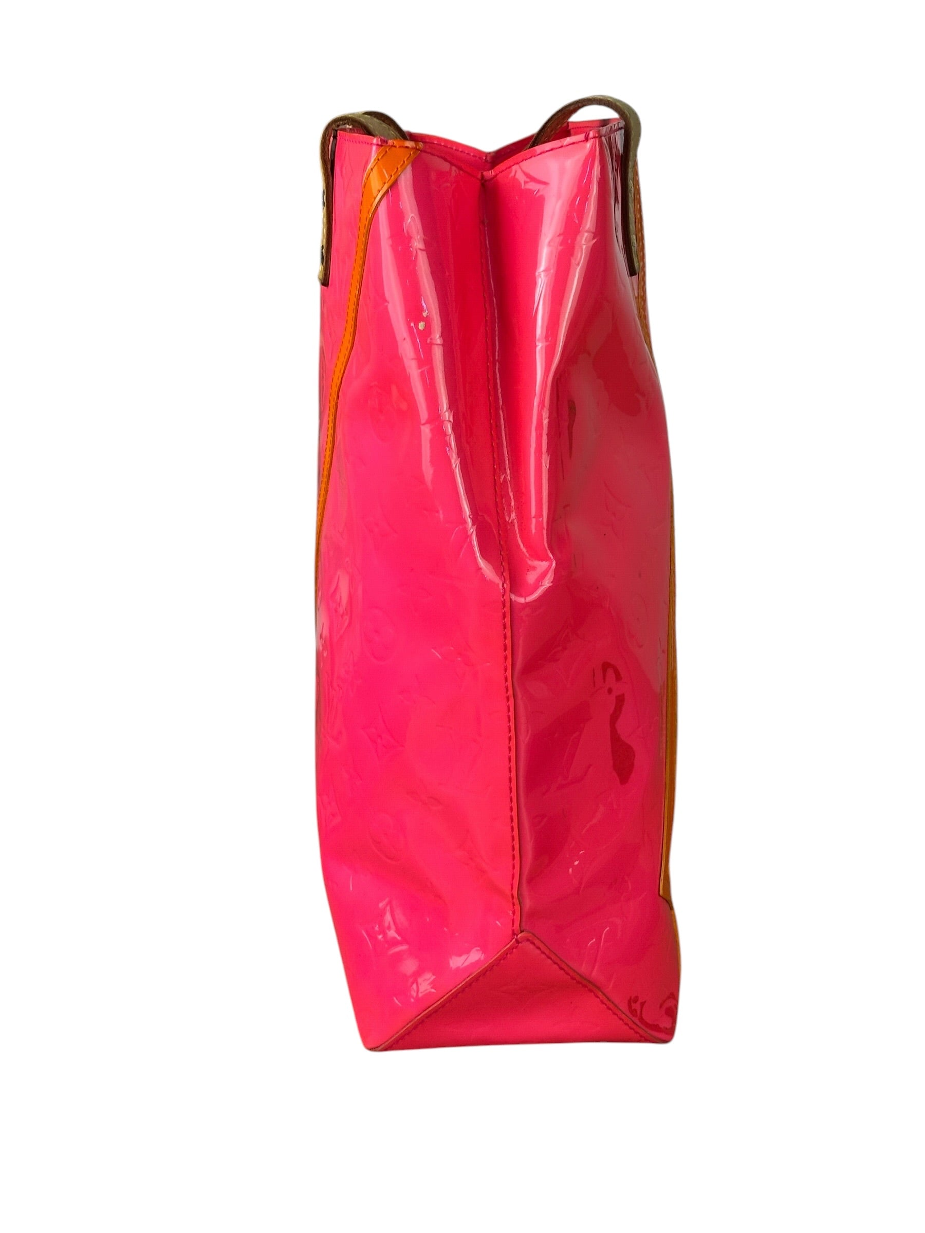 Louis Vuitton x Robert Wilson Fluo Pink Reade Vernis Tote