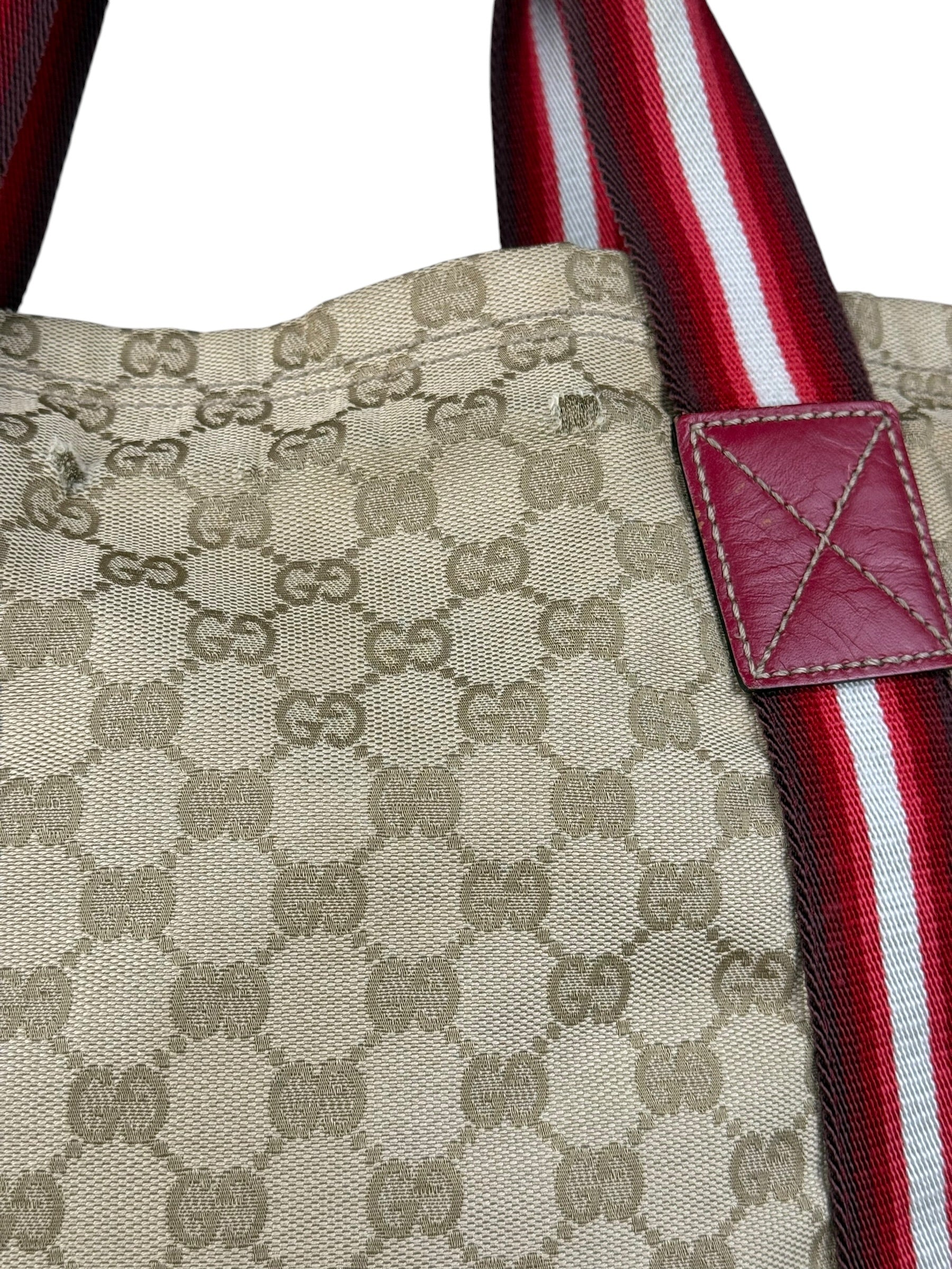 Gucci GG Canvas Beige Tote