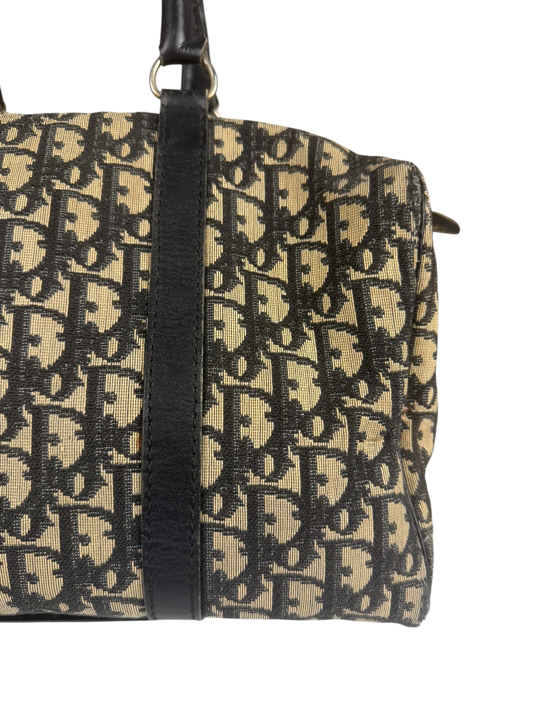 Christian Dior Vintage Trotter Boston Bag