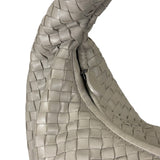 Bottega Veneta Grey Intrecciato Hobo Bag