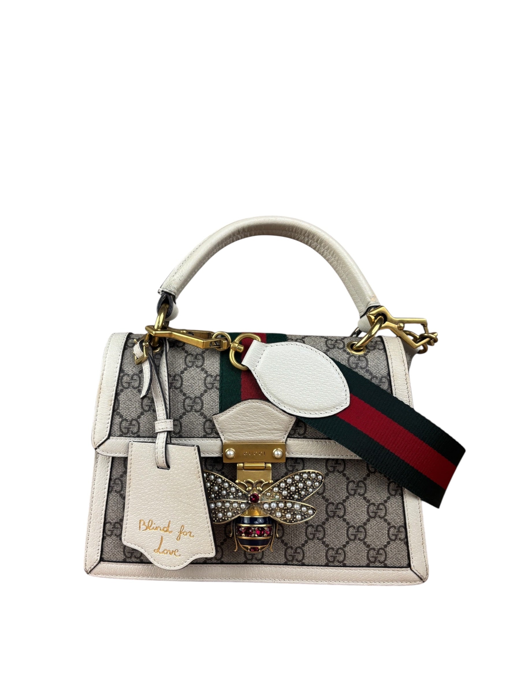 Gucci GG Supreme Monogram Queen Margaret Top Handle
