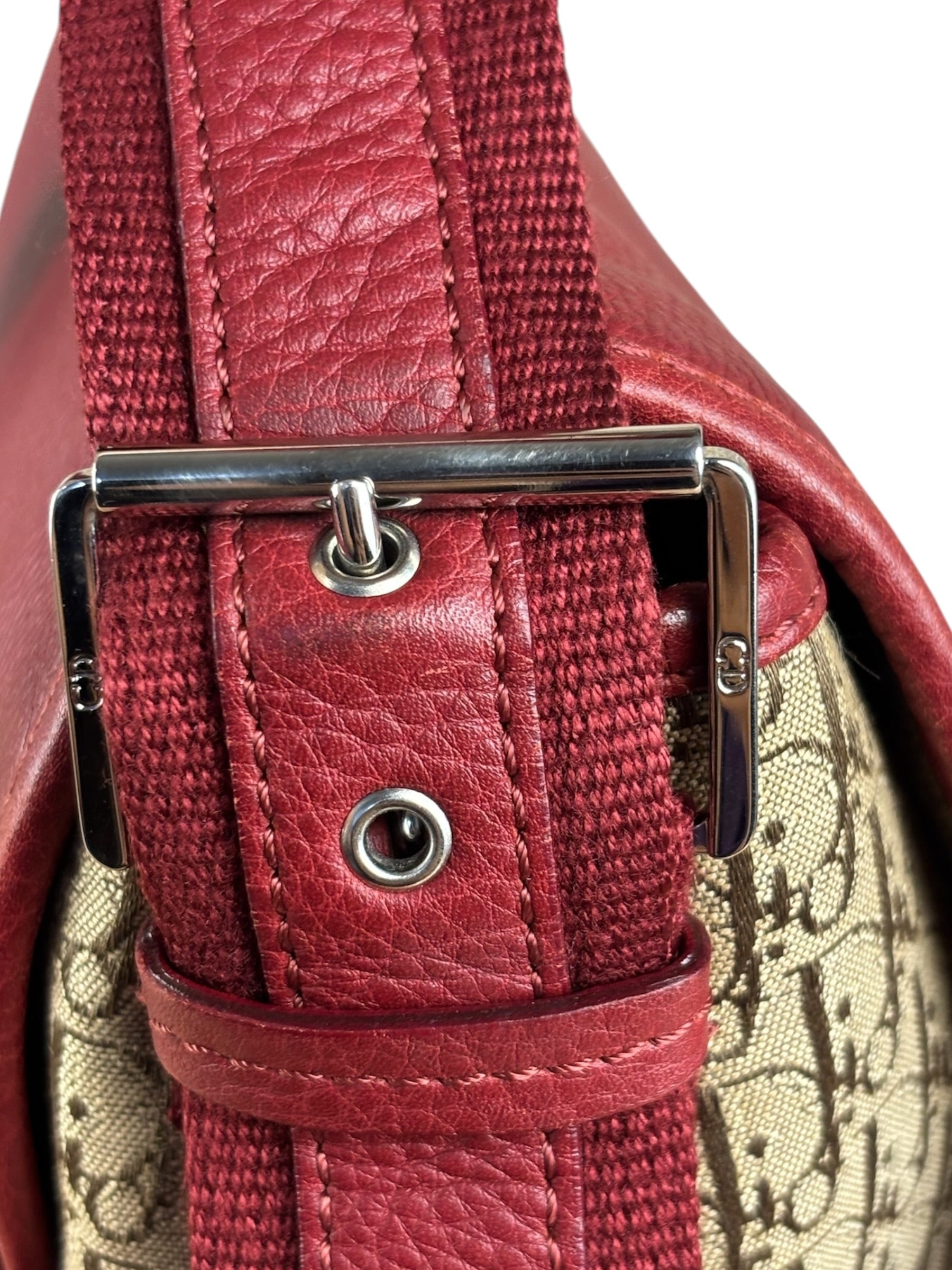 Christian Dior Street Chic Canvas Messenger Bag