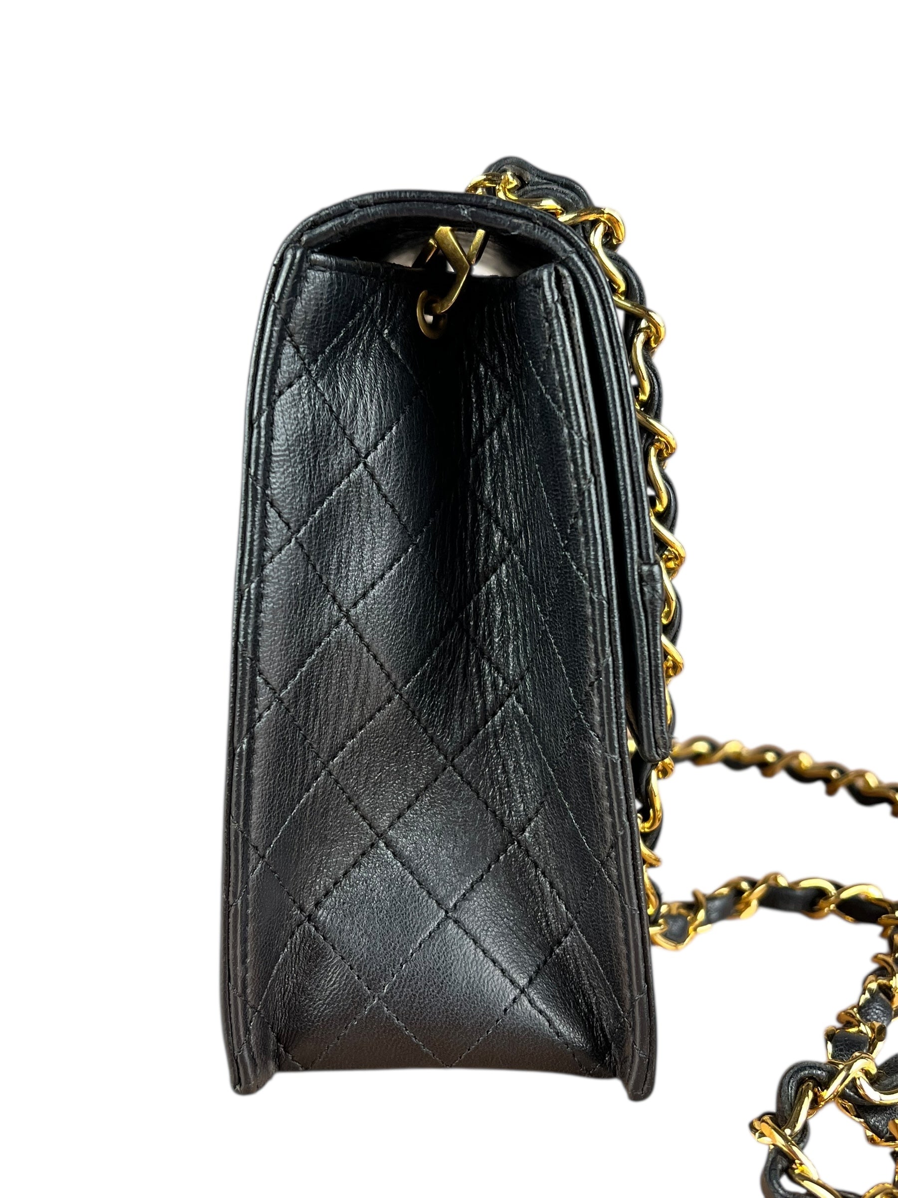 Chanel Neo Executive Black Lambskin 1990