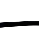 Prada Silver Emblem Leather Belt