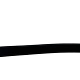 Prada Silver Emblem Leather Belt