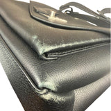 Louis Vuitton Black Pebbled Leather Taurillon Lockme Two-Way Bag