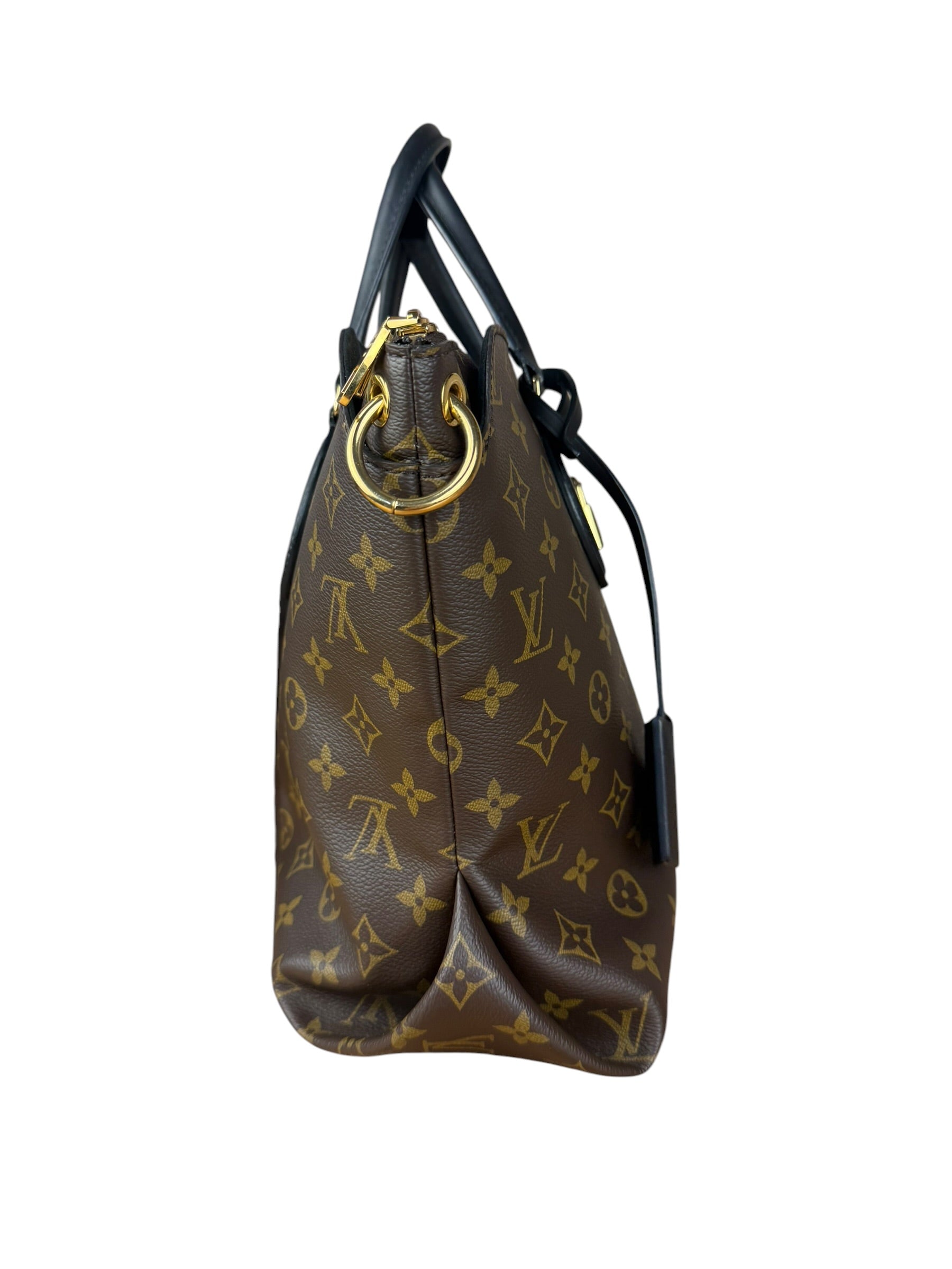 Louis Vuitton Monogram Flower Zipped MM 2way Tote