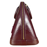 Louis Vuitton Monogram Vernis Alma GM Burgundy